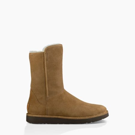 UGG Abree II Short Khaki Boots for Women (XQVY97134)